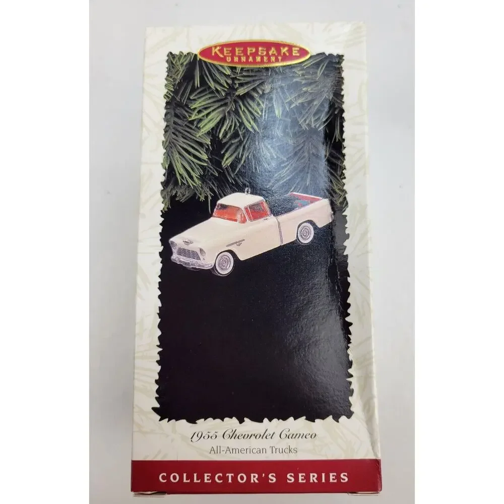 Hallmark 1996 Ornament 1955 Chevrolet Cameo #2 In All American Truck Series NIB